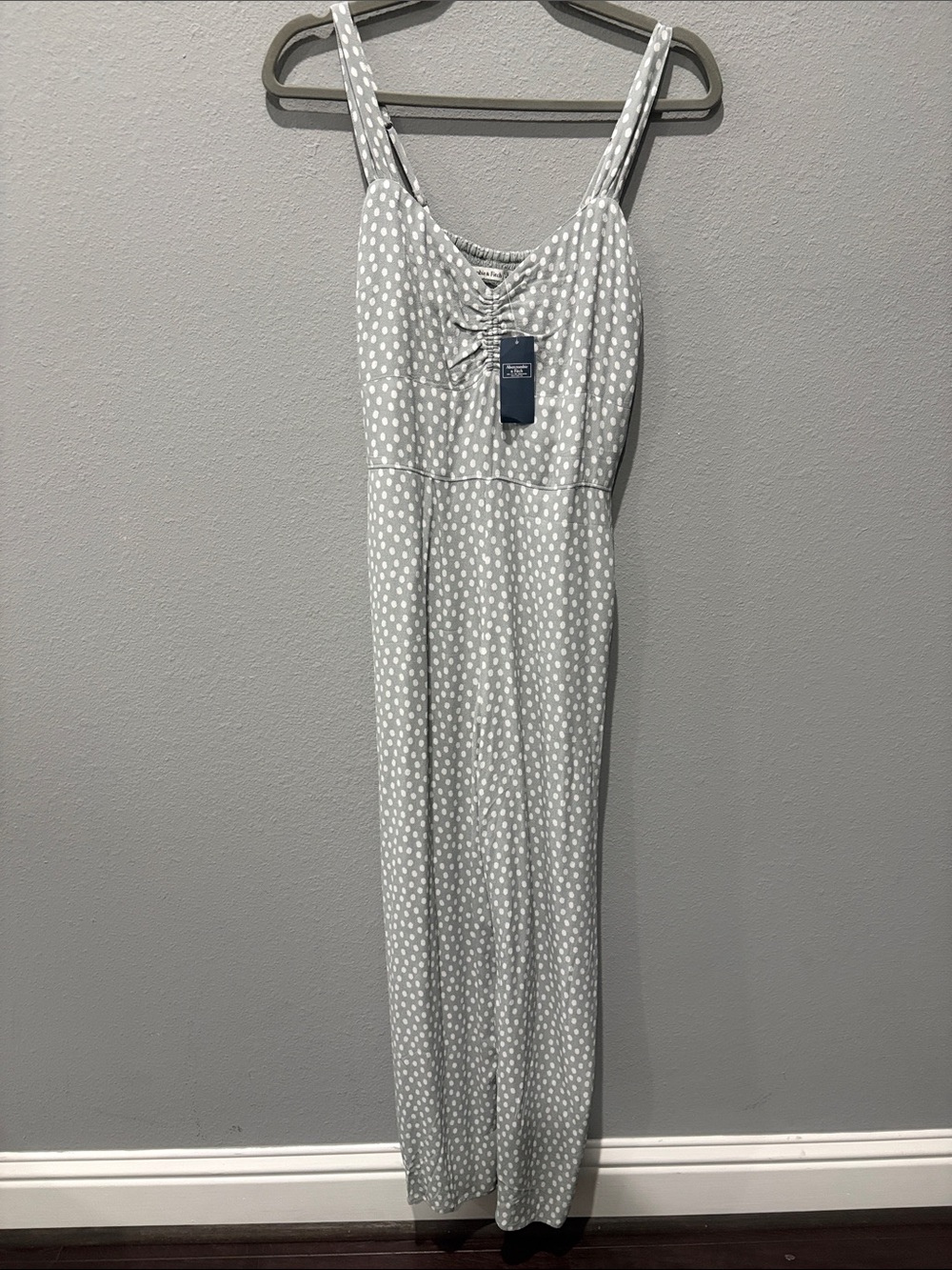 Light Green Polka Dot Jumpsuit
